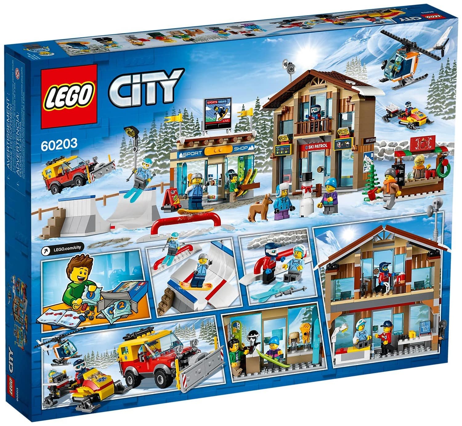 LEGO 60203 Ski Resort - City - Image 2