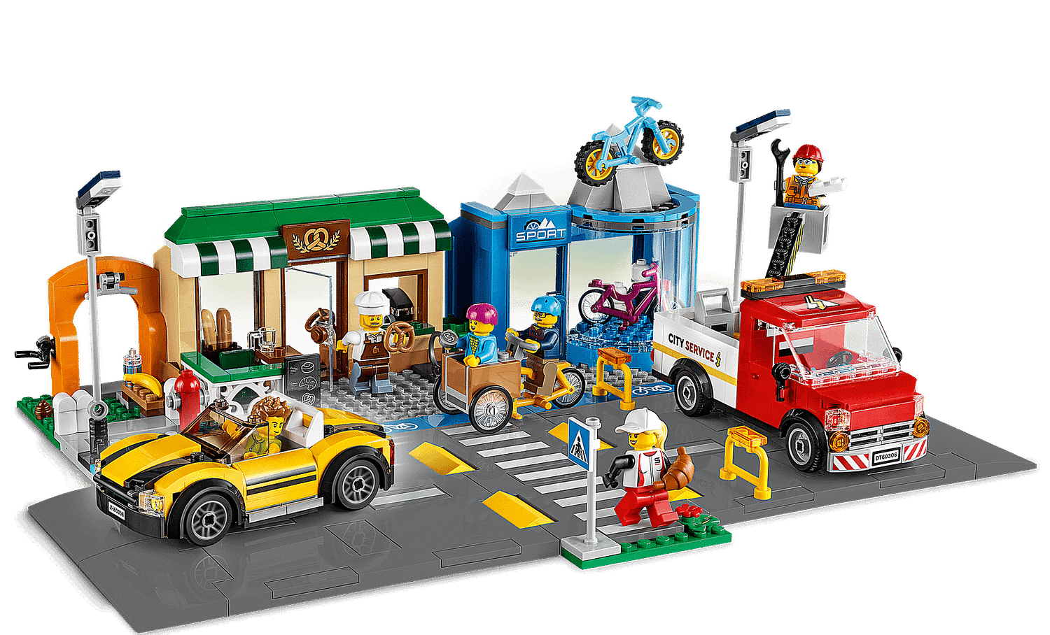 LEGO 60306 Shopping Street - City - Image 12