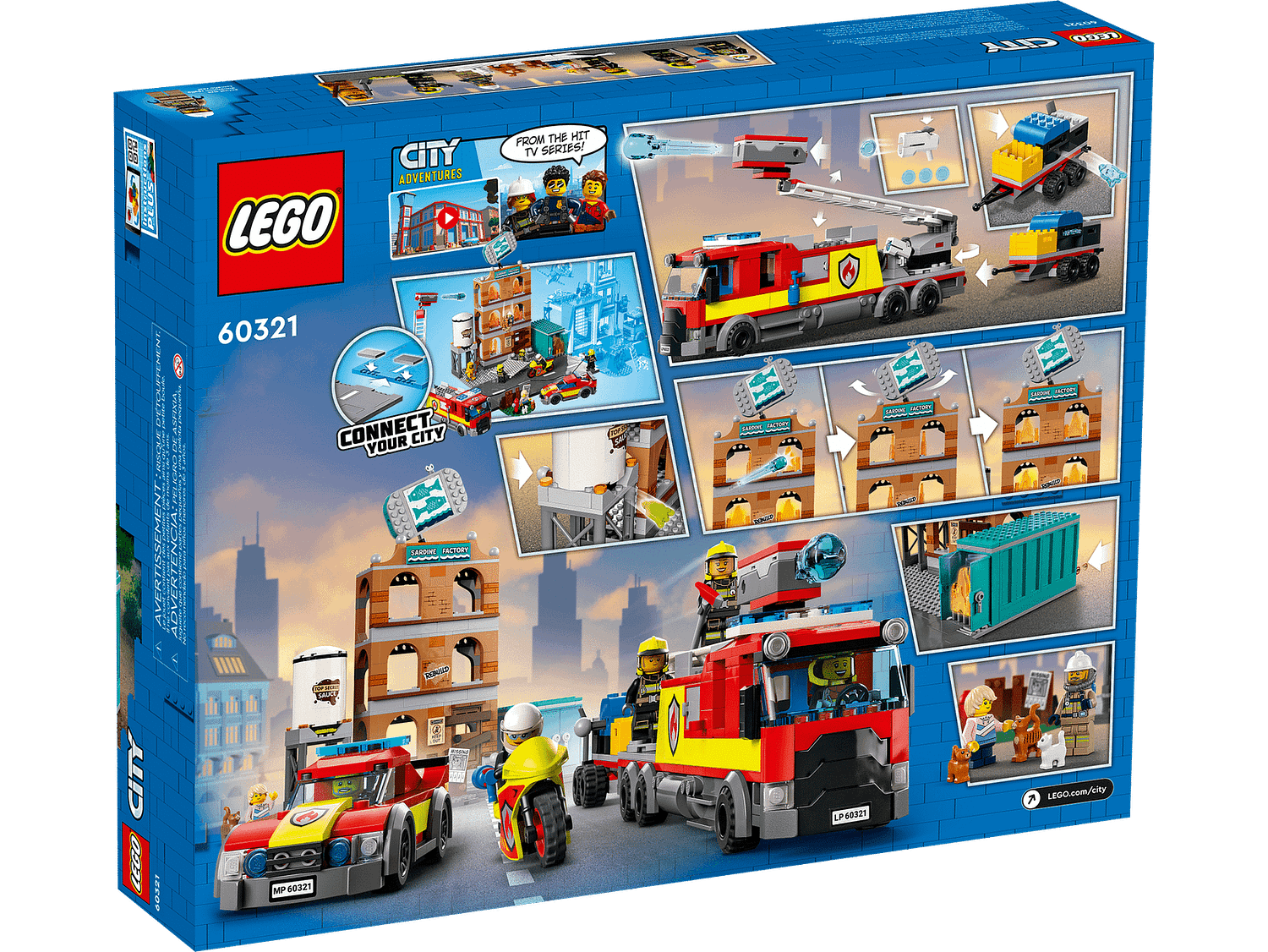 LEGO 60321 Fire Brigade - City - Image 6