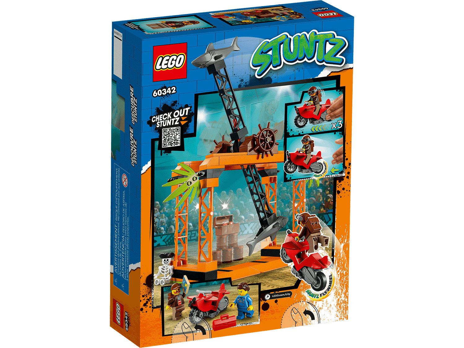 LEGO 60342 The Shark Attack Stunt Challenge - City Stuntz - Image 2
