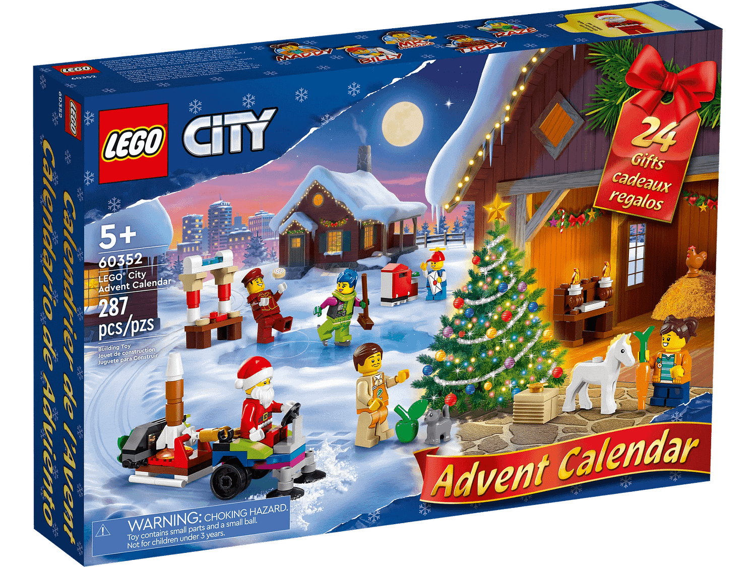 LEGO 60352 City Advent Calendar 2022 - City