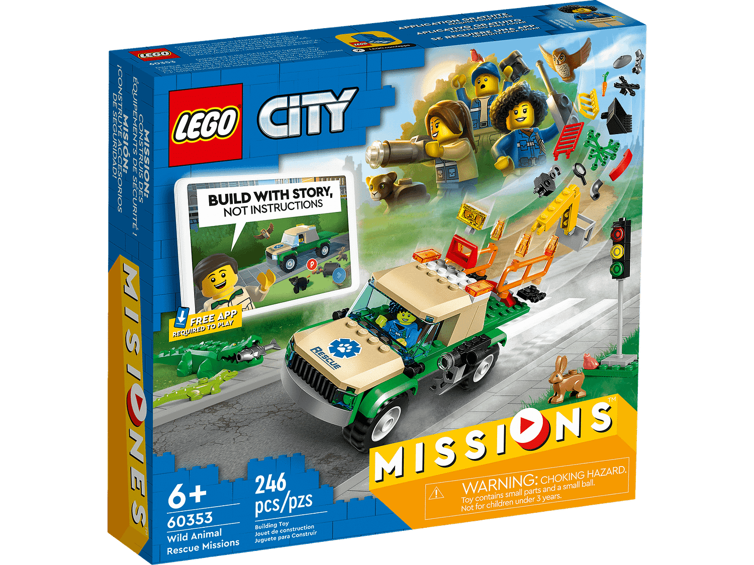 LEGO 60353 Wild Animal Rescue Missions - City