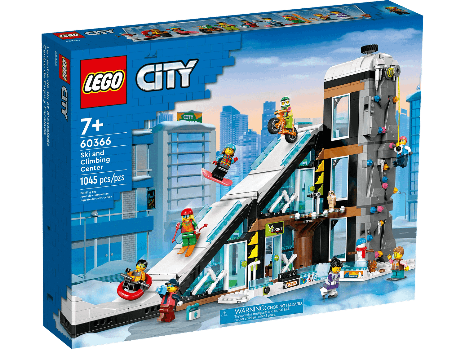 LEGO 60366 Ski and Climbing Center - City