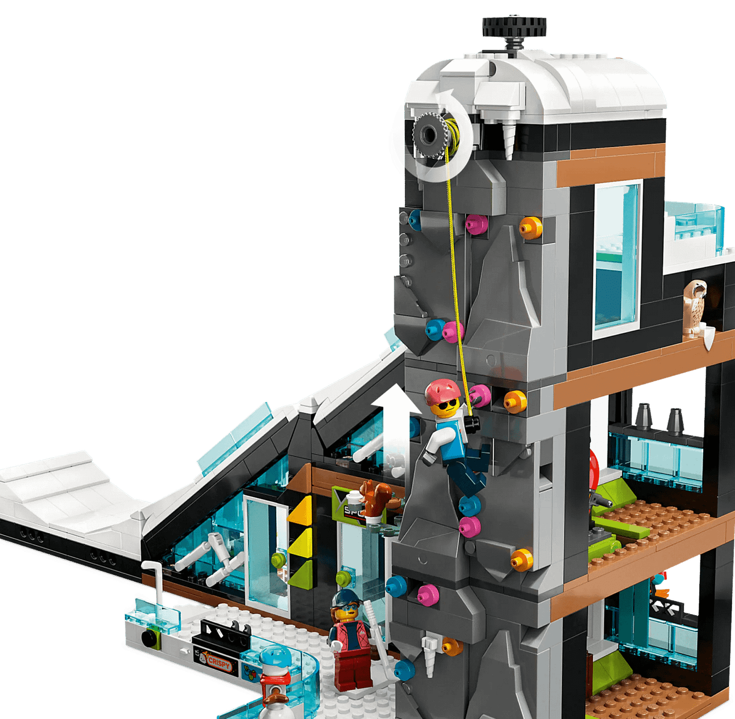 LEGO 60366 Ski and Climbing Center - City - Image 5