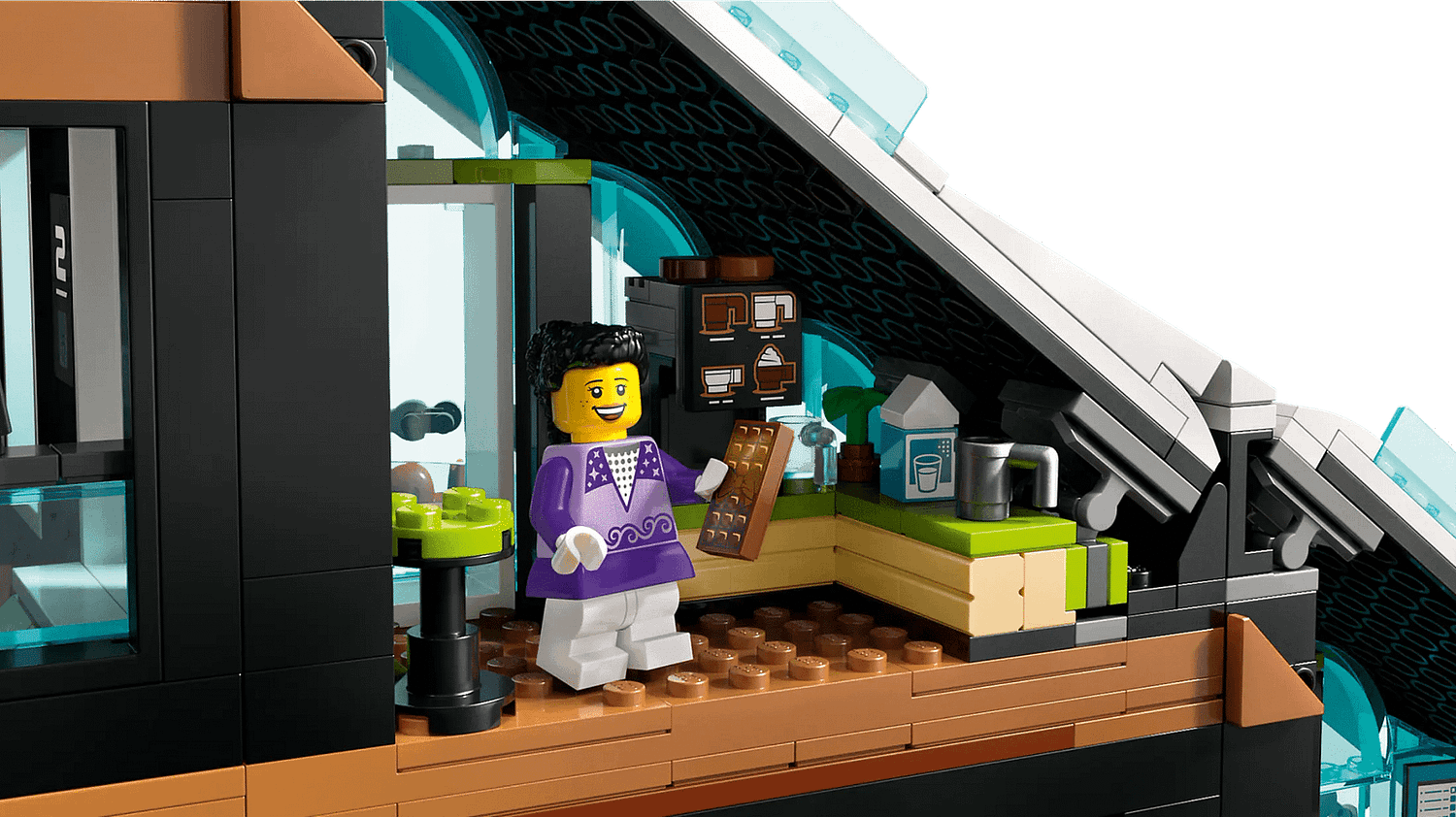 LEGO 60366 Ski and Climbing Center - City - Image 6