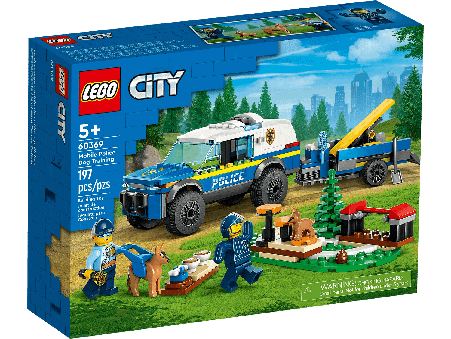 LEGO 60369 Mobile Police Dog Trainin - City