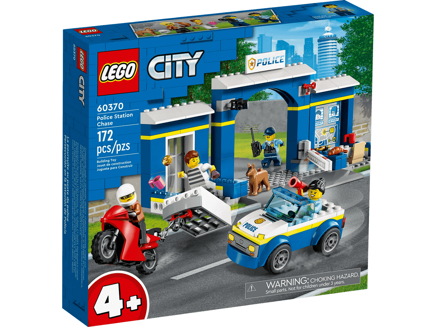 LEGO 60370 Police Station Chase - City 4+