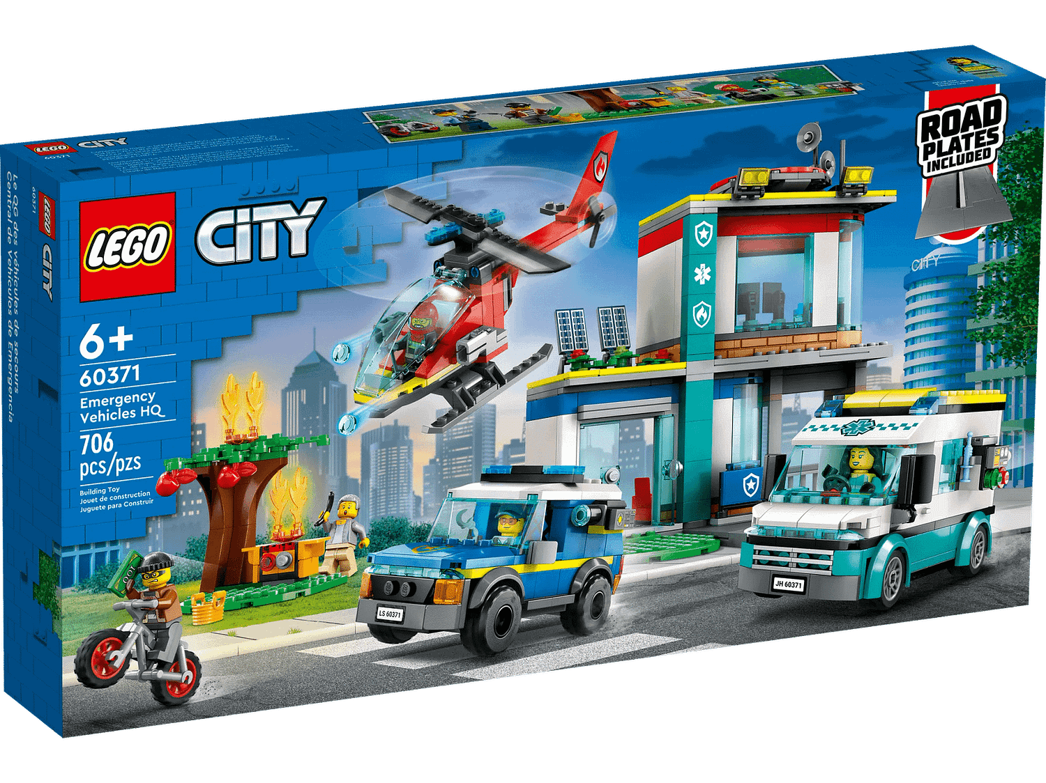 LEGO 60371 Emergency Vehicles HQ - City