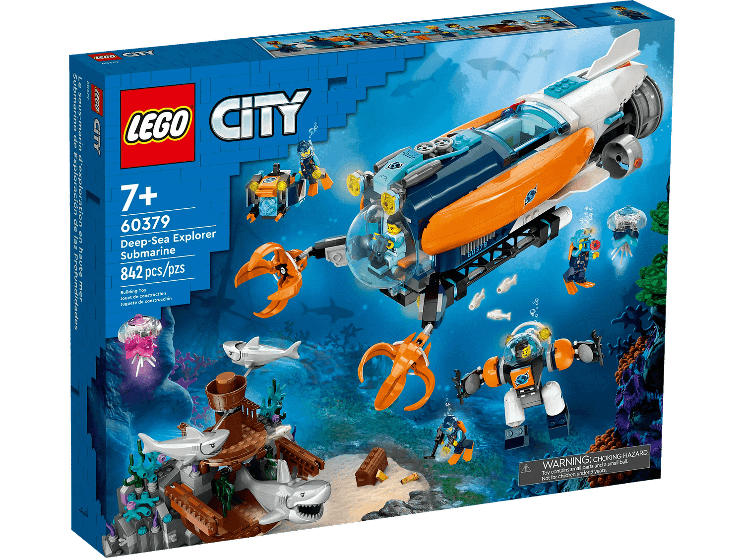 LEGO 60379 Deep-Sea Explorer Submarine - City