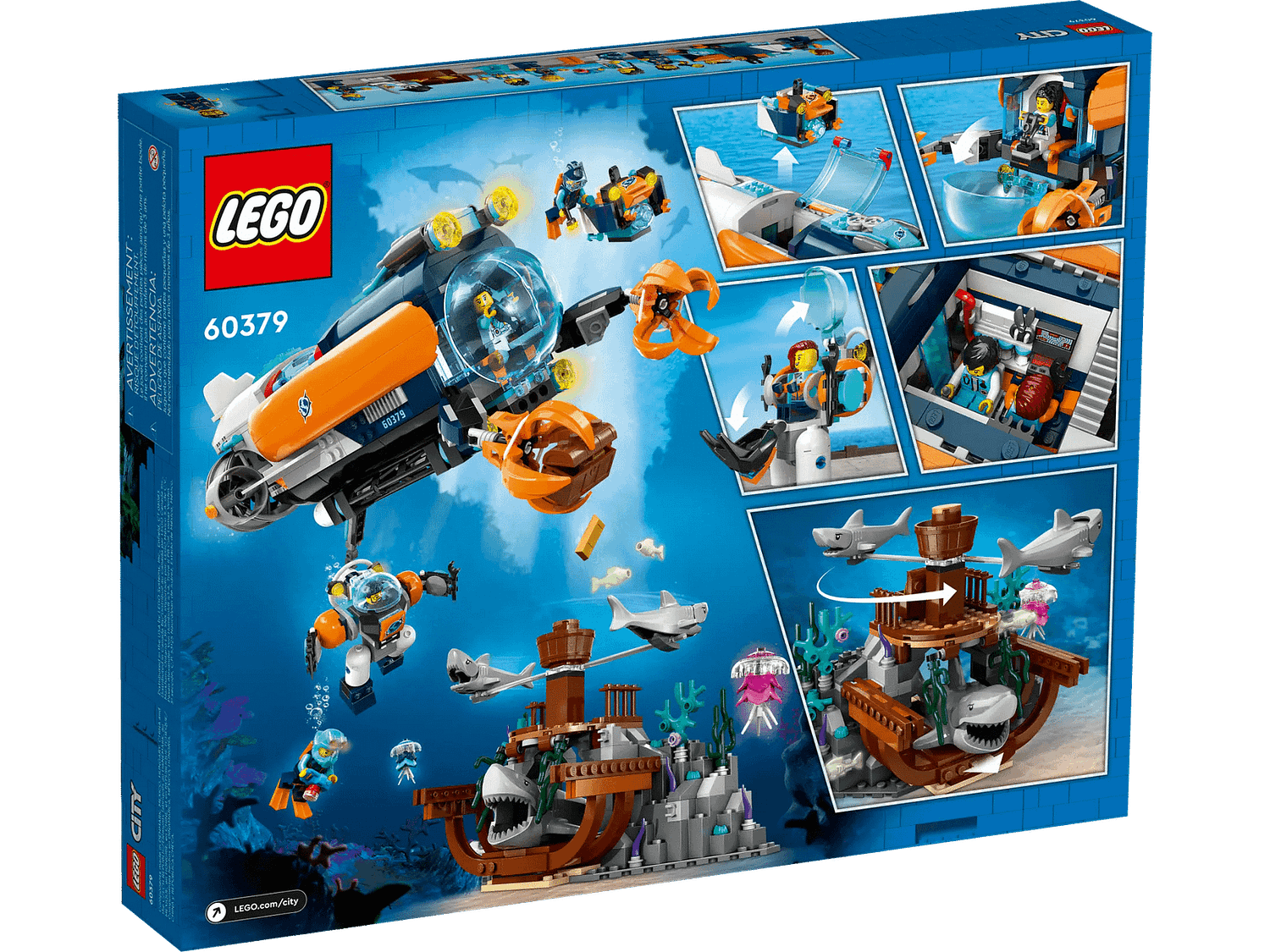 LEGO 60379 Deep-Sea Explorer Submarine - City - Image 10