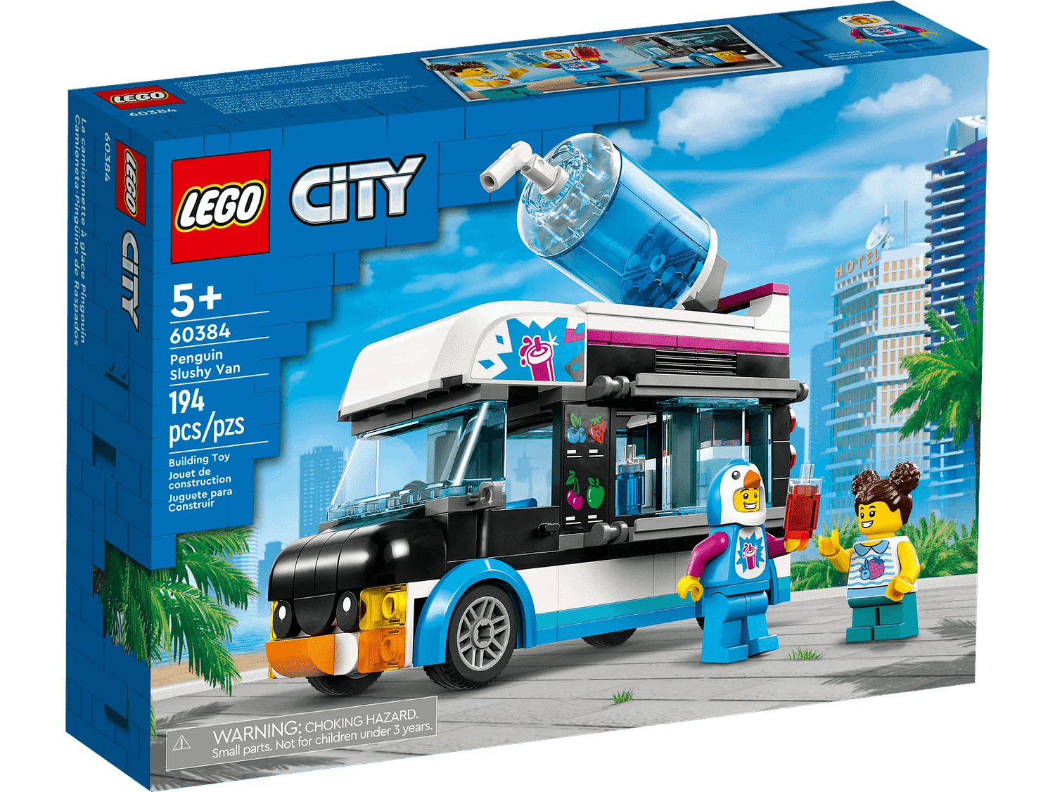 LEGO 60384 Penguin Slushy Van - City
