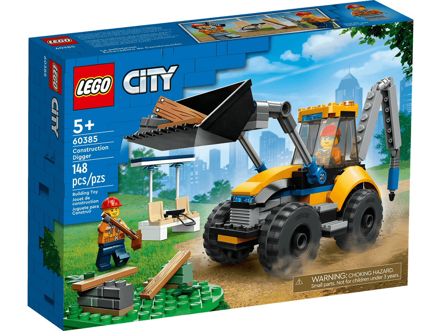 LEGO 60385 Construction Digger - City
