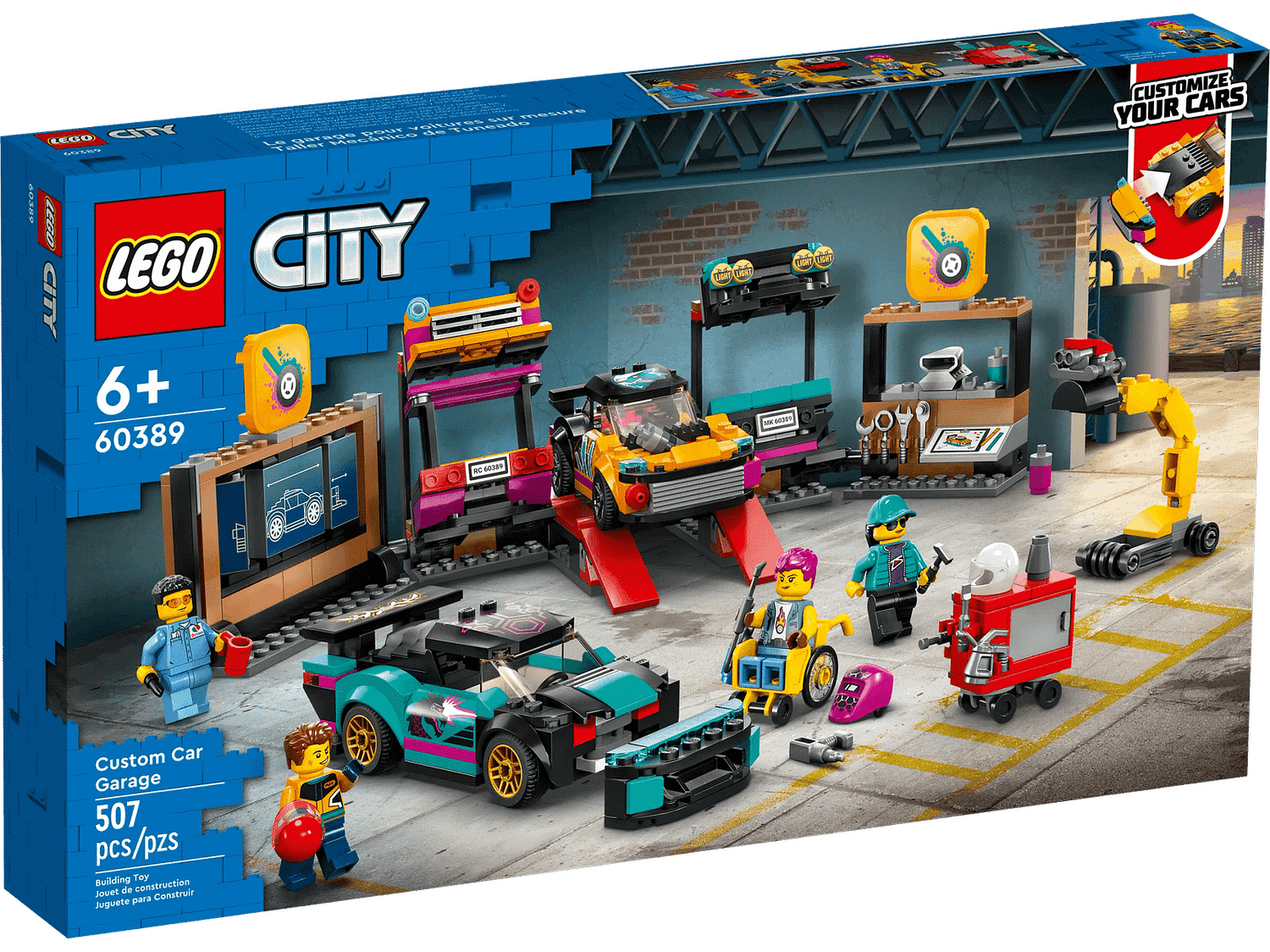 LEGO 60389 Custom Car Garage - City