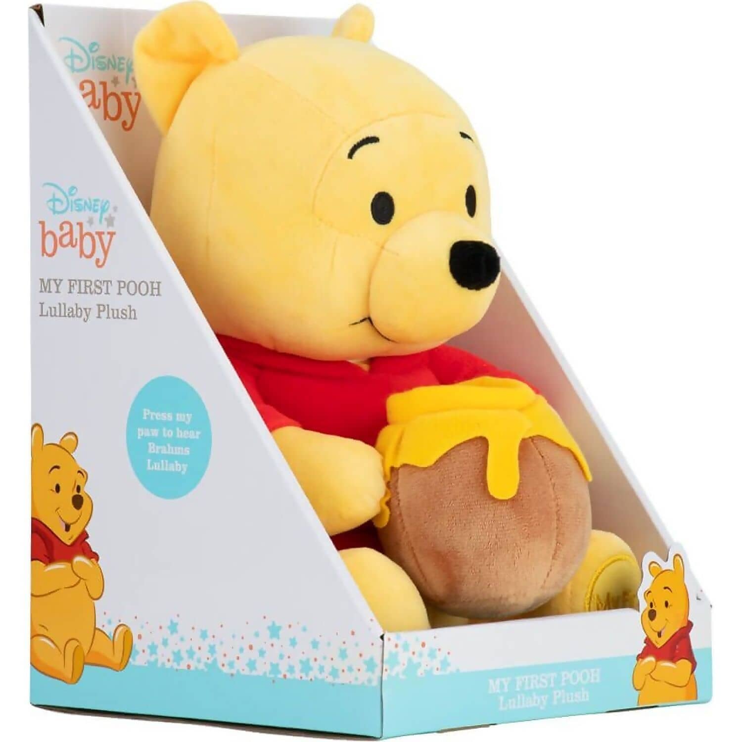 Winnie The Pooh - My First Pooh Lullaby Soft Toy Plush - Jasnor - Image 2
