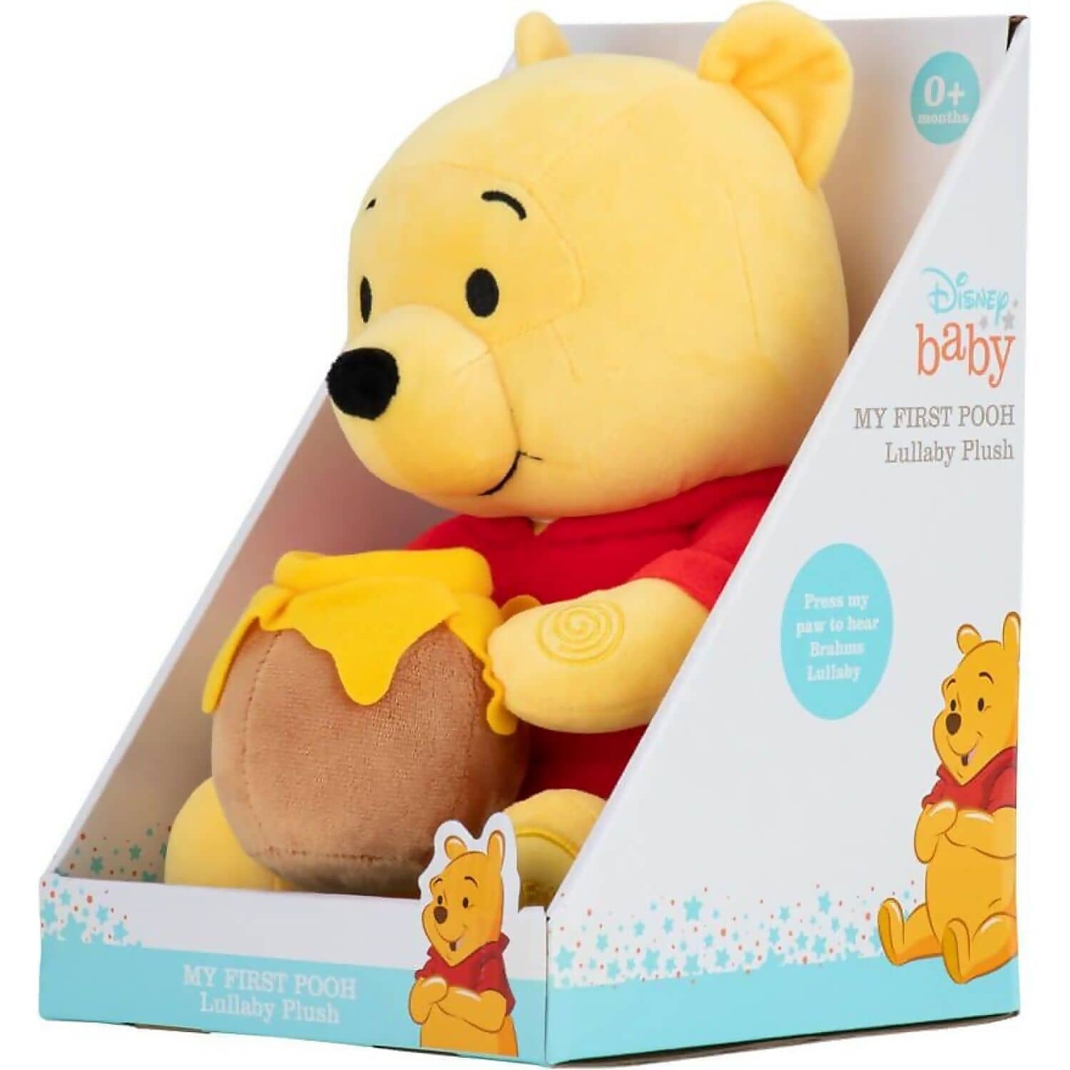 Winnie The Pooh - My First Pooh Lullaby Soft Toy Plush - Jasnor - Image 3