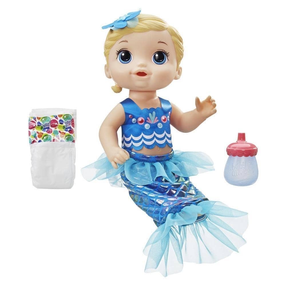 Baby Alive - Shimmer N Splash Mermaid (blonde Hair)