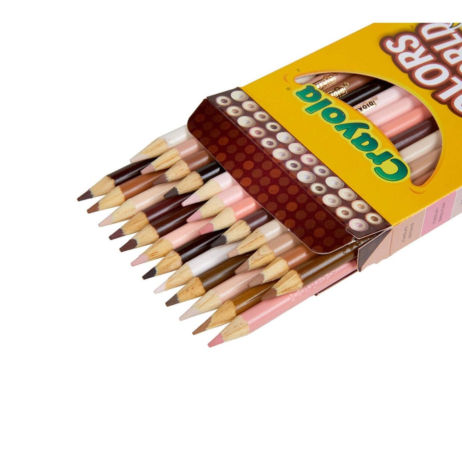 Crayola Colors Of The World Skin Tone Coloured Pencils 24 Pack - Image 3