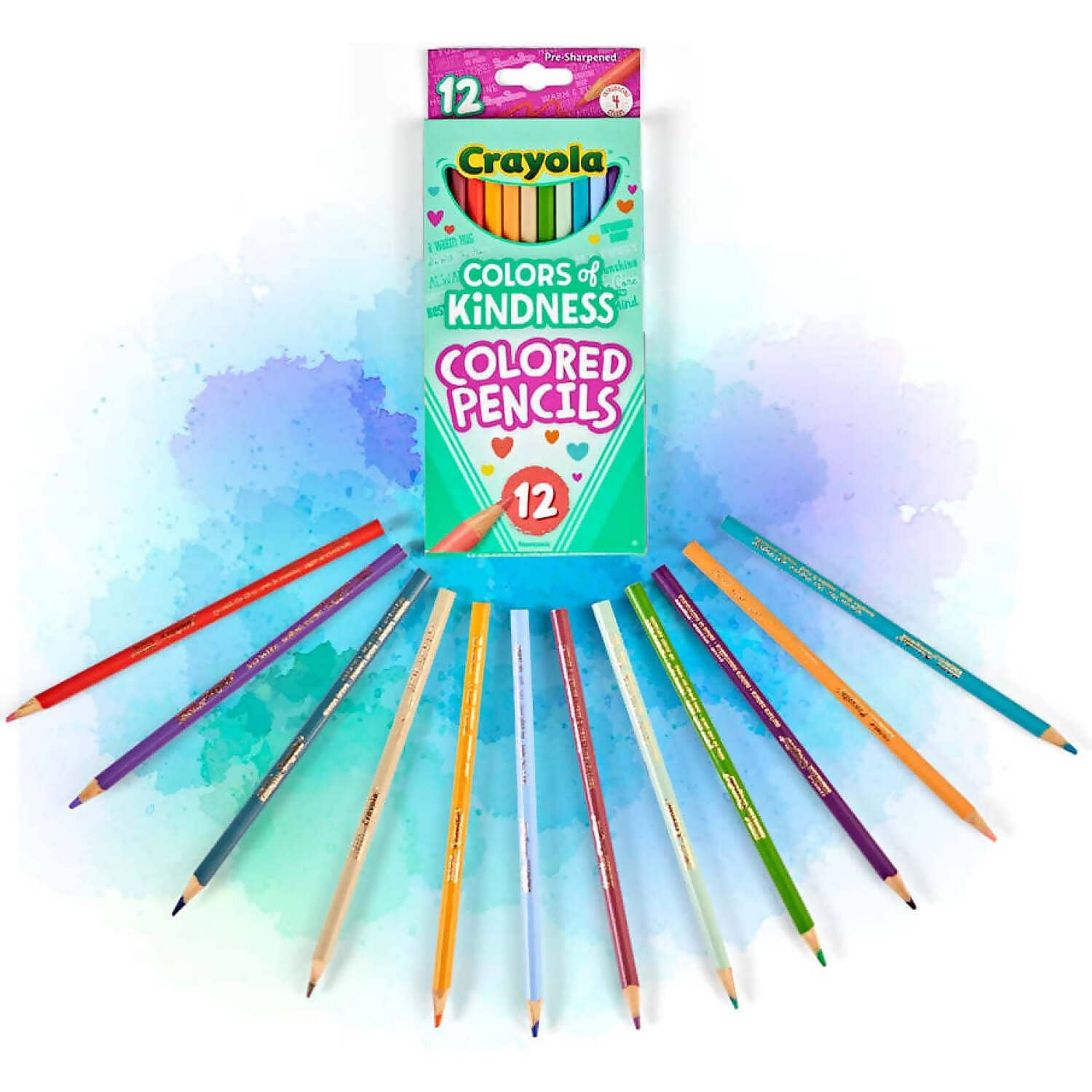 Crayola - Colors Of Kindness Colored Pencils 12 Pack - Image 2