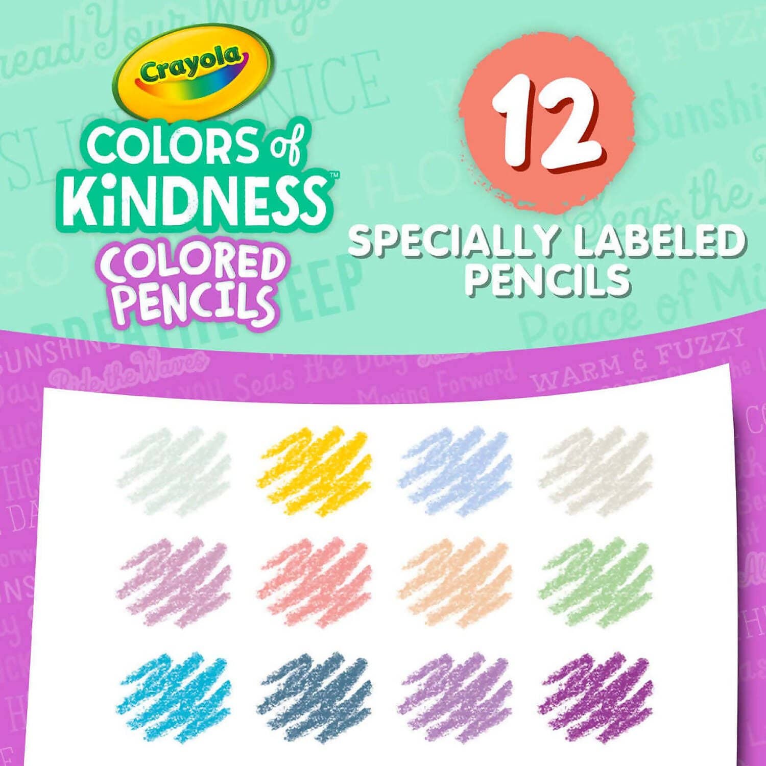 Crayola - Colors Of Kindness Colored Pencils 12 Pack - Image 4