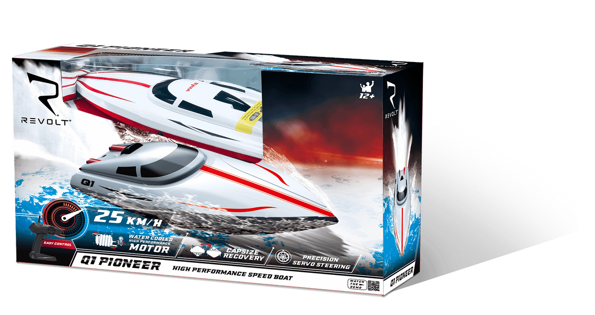 Revolt Q1 Pioneer Radio Control Boat - Image 2