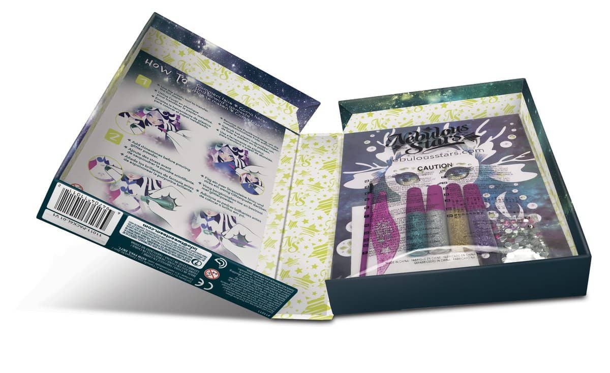 Nebulous Stars - Glitter & Foil Art - Image 2