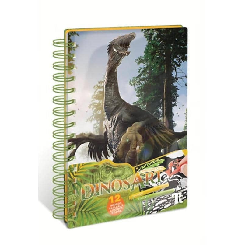 Dinosart Small Creative Book Velvet Art