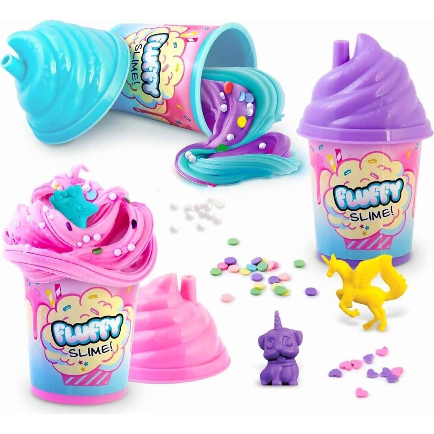 So Slime Diy - Fluffy Pop Shaker 3pk - Image 2