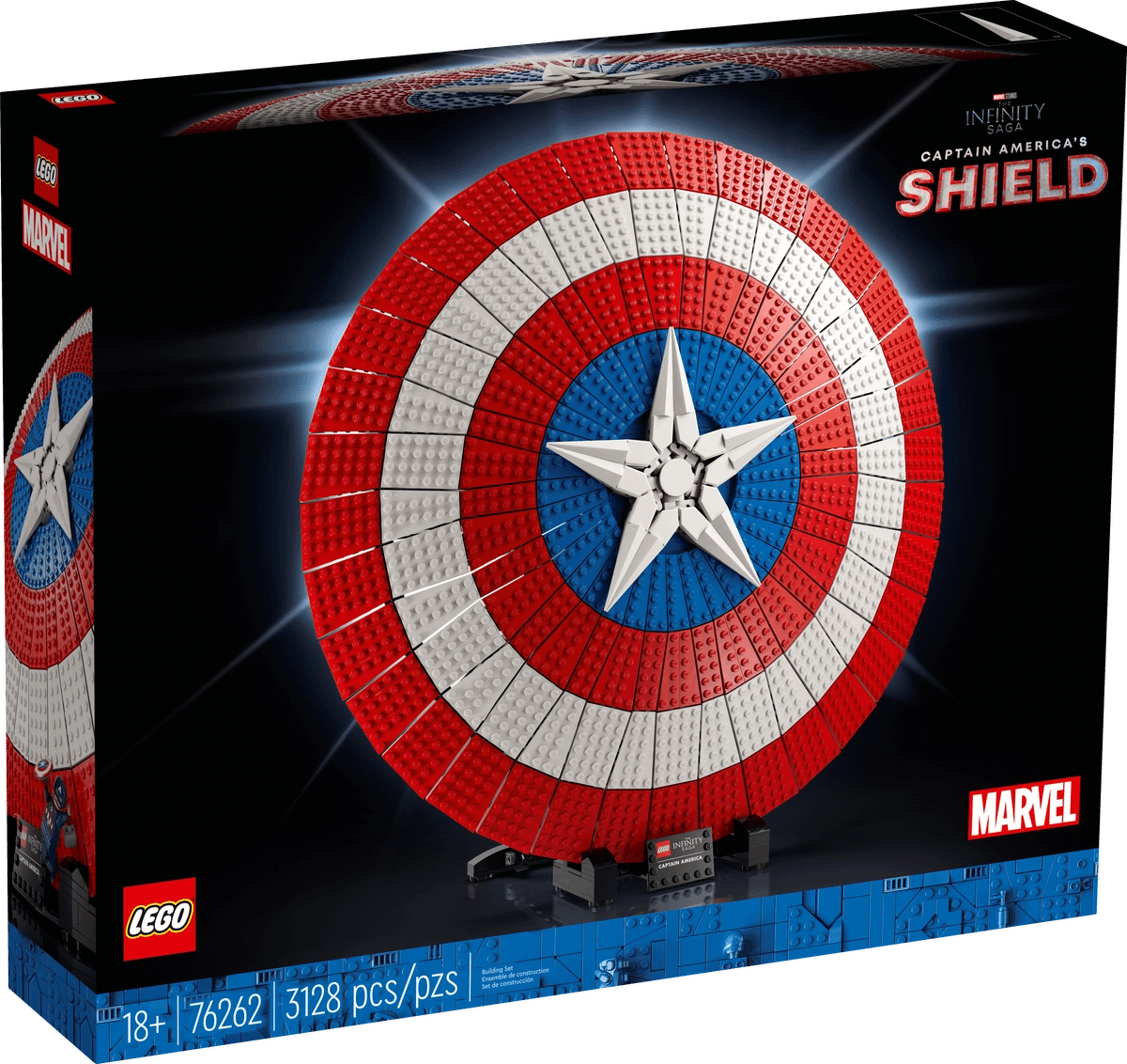 LEGO 76262 Captain America's Shield - Marvel Super Heroes