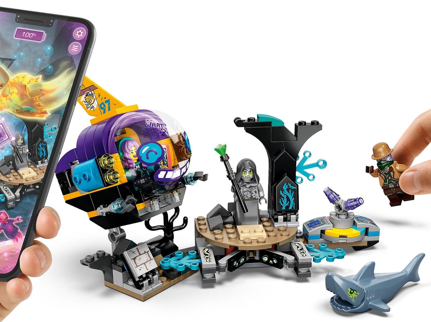 LEGO 70433 J.B.'s Submarine - Hidden Side - Image 3