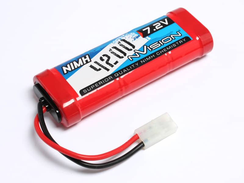 NVISION NVO NIMH 4200MAH 7.2V TAMIYA PLUG