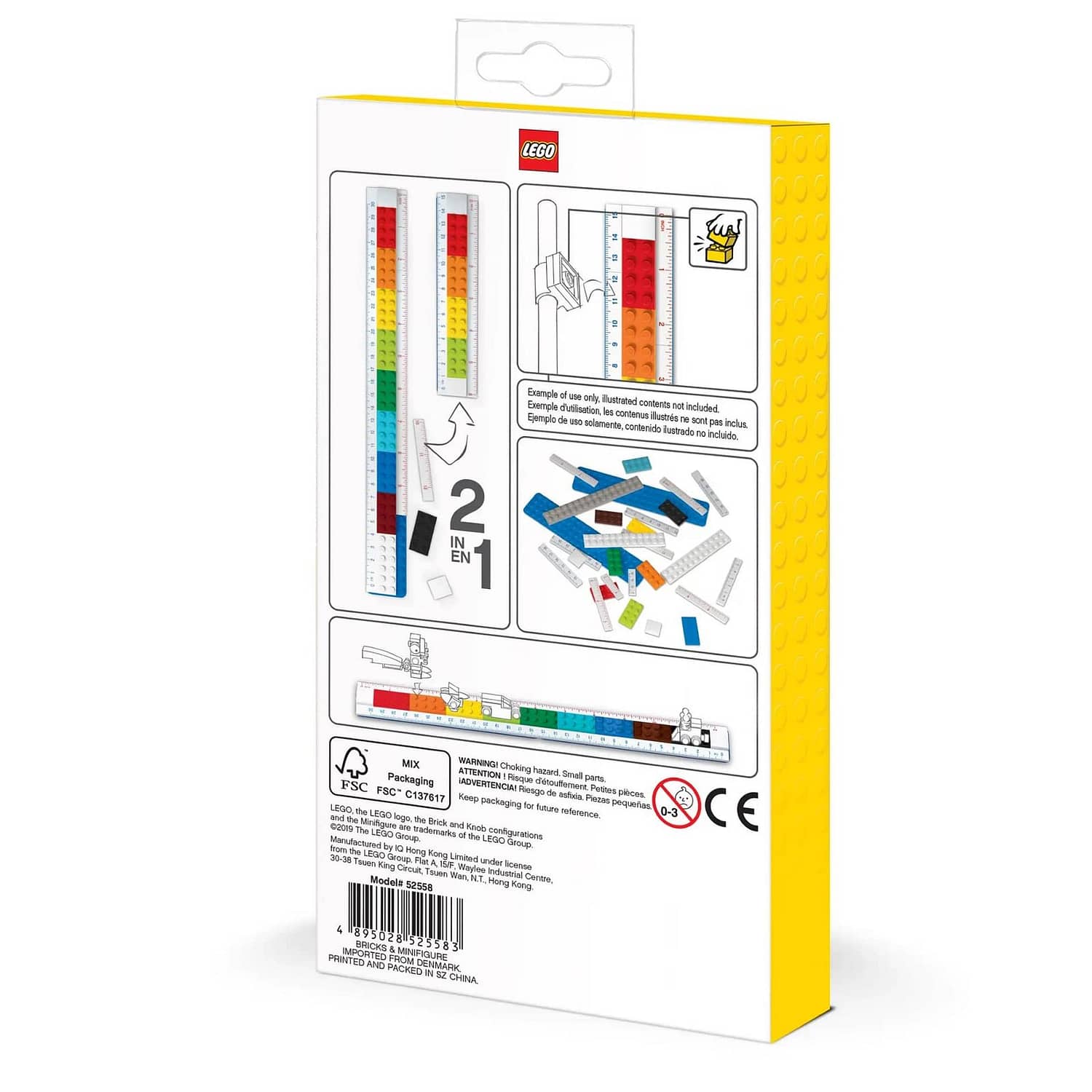 LEGO Convertible Ruler with Minifigure - Image 4