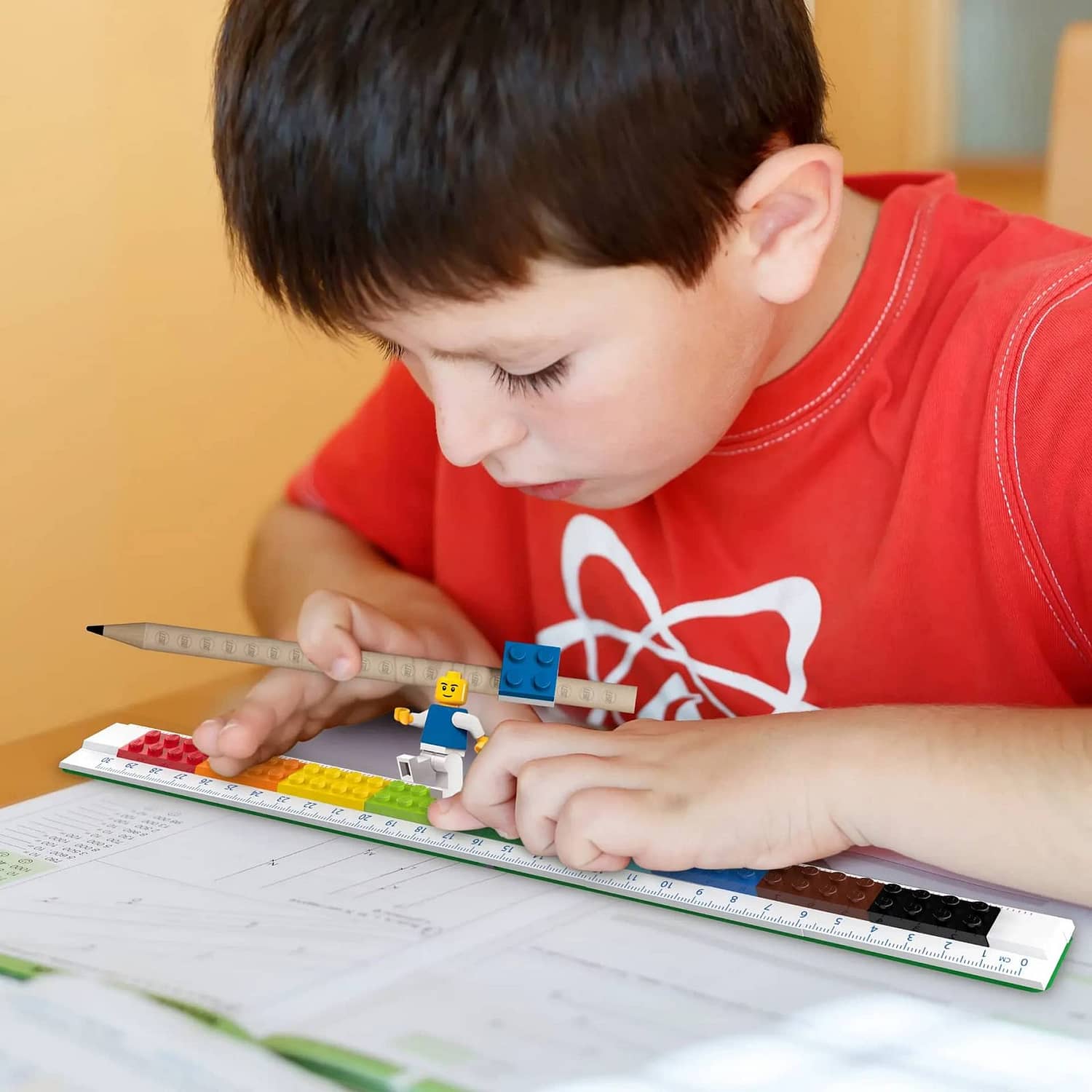 LEGO Convertible Ruler with Minifigure - Image 5