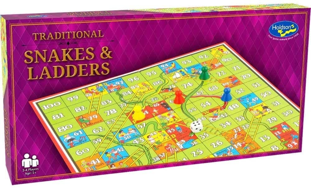Holdson - Snakes And Ladders Board Game - Image 2