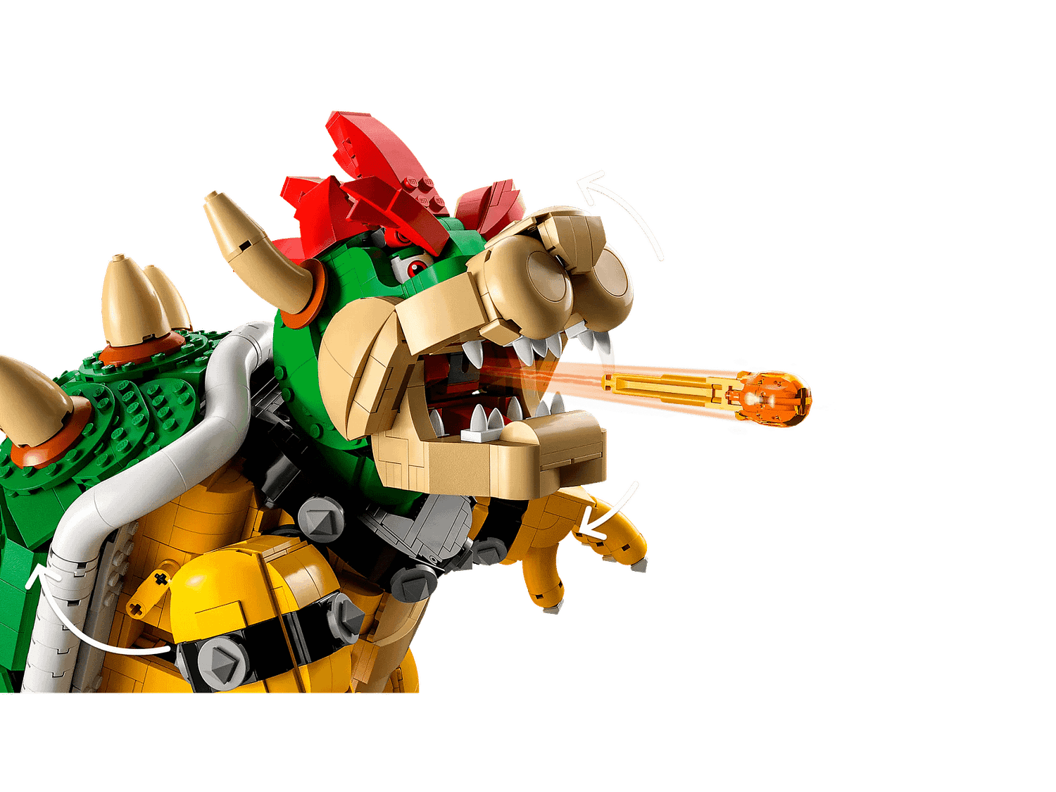 LEGO 71411 The Mighty Bowser - Super Mario - Image 7