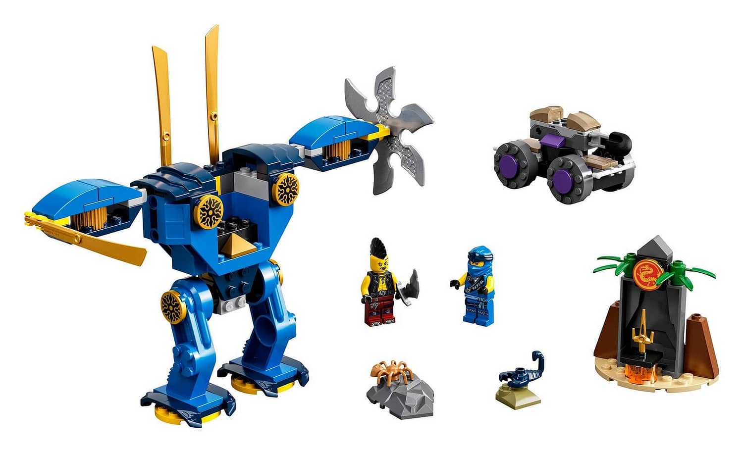 LEGO 71740 Jay' s Electro Mech - NINJAGO 4+ - Image 5