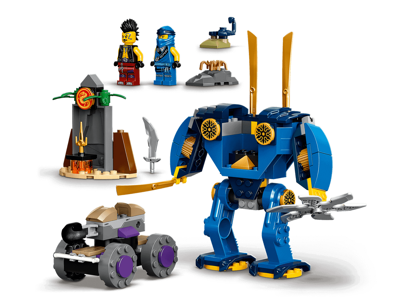 LEGO 71740 Jay' s Electro Mech - NINJAGO 4+ - Image 3