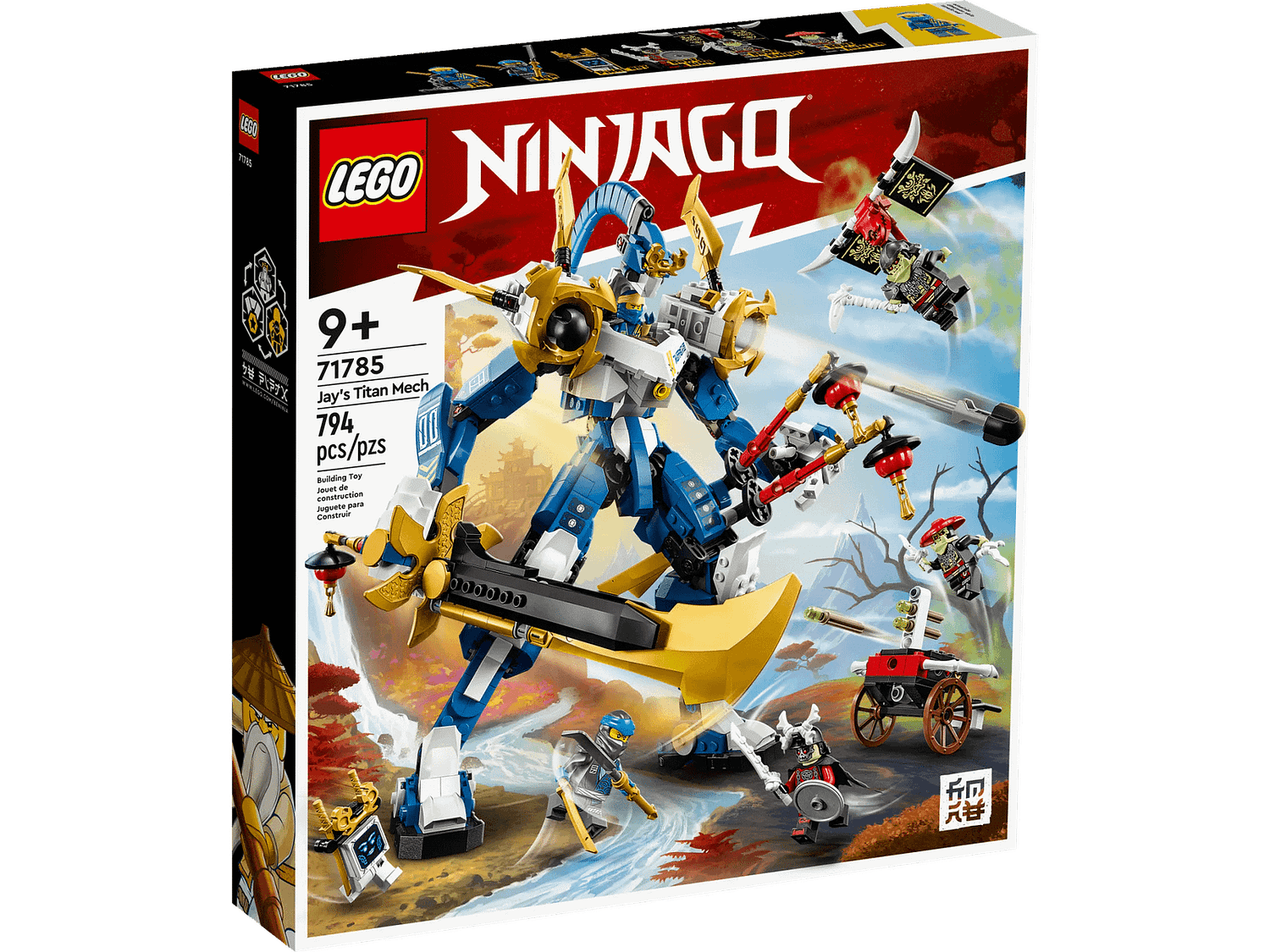 LEGO 71785 Jay's Titan Mech - Ninjago