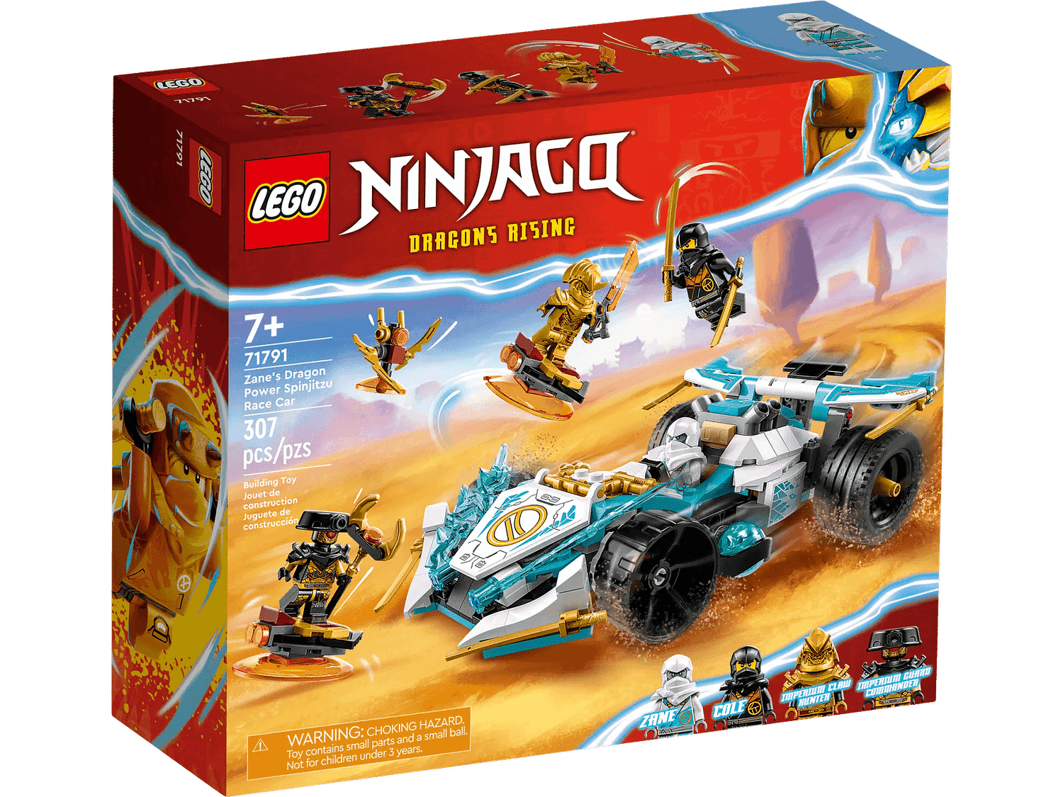 LEGO 71791 Zane’s Dragon Power Spinjitzu Race Car - Ninjago