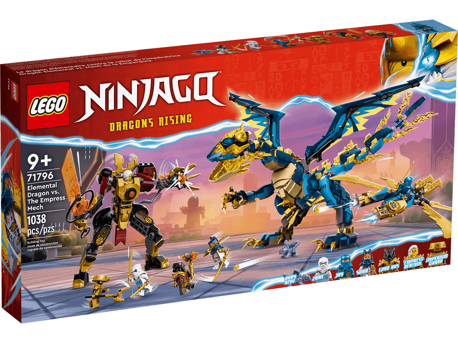 LEGO 71796 Elemental Dragon vs. The Empress Mech - Ninjago