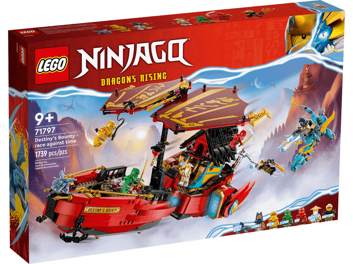 LEGO 71797 Destiny’s Bounty - race against time - Ninjago