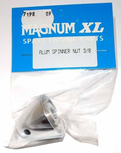 ALUMINUM DOME NUT 3/8'