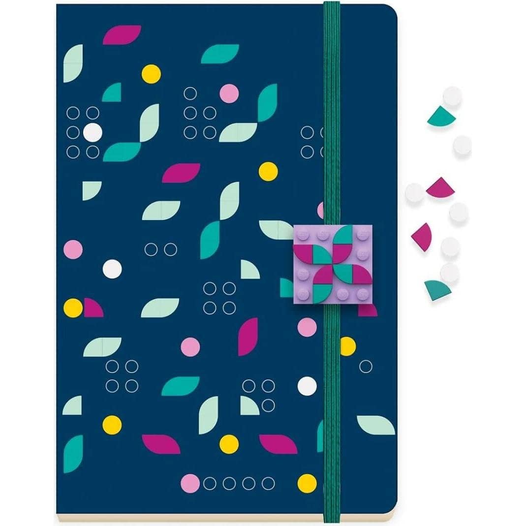 LEGO - Notebook with Sliding LEGO Plate Charm - Dots