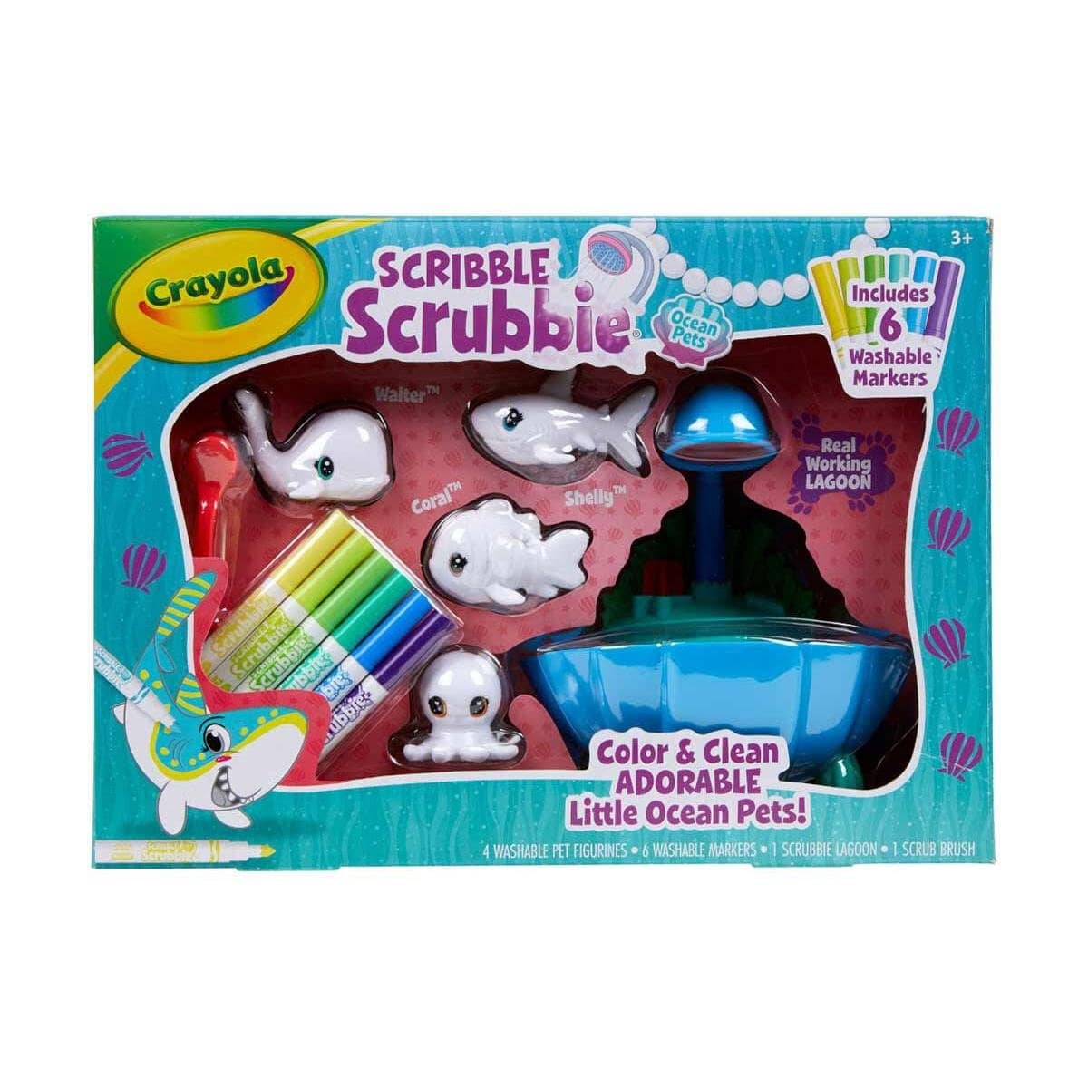 Crayola - Scribble Scrubbie Pets Blue Lagoon Playset - Image 2