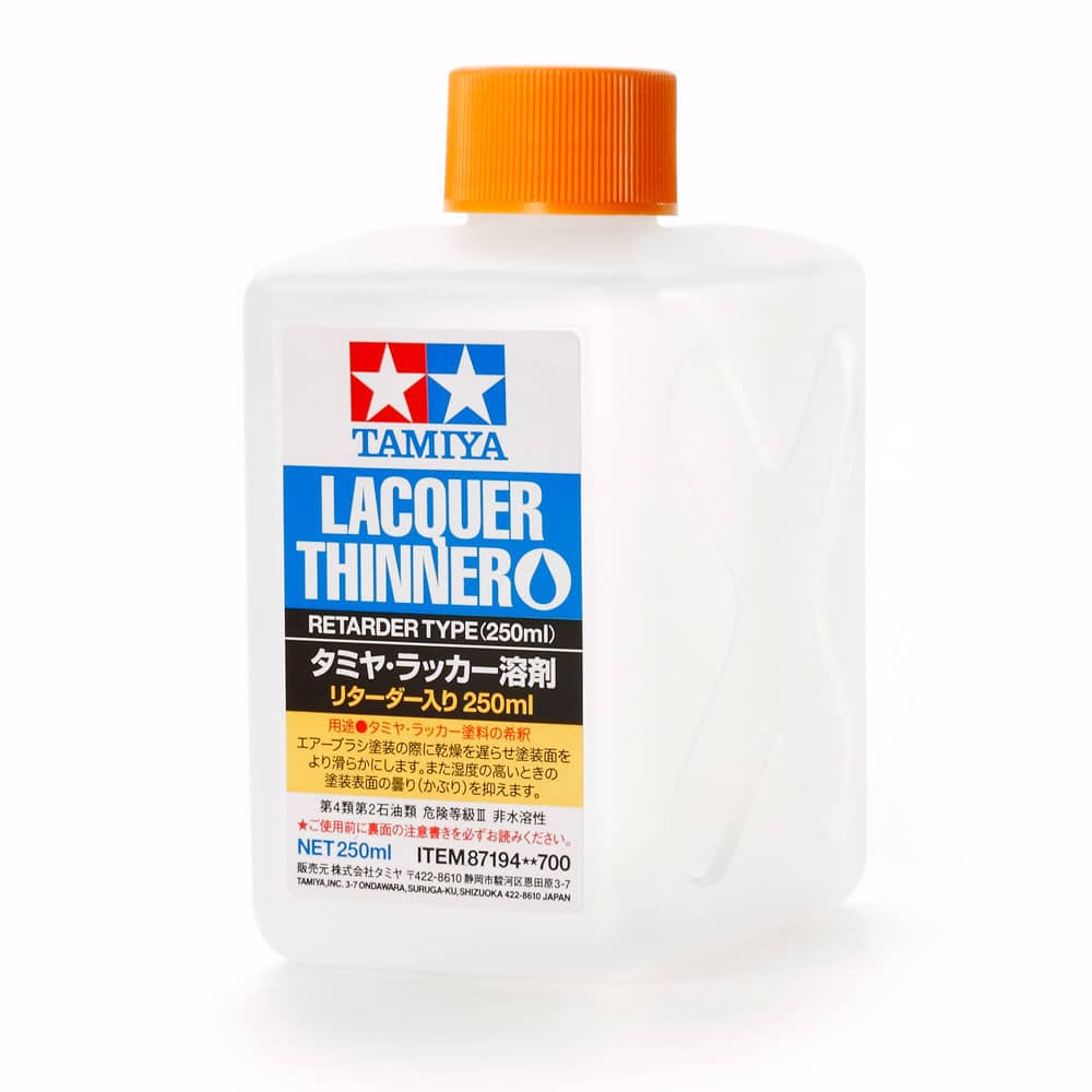 TAMIYA LACQUER THINNER RETARDER 250ML 87194