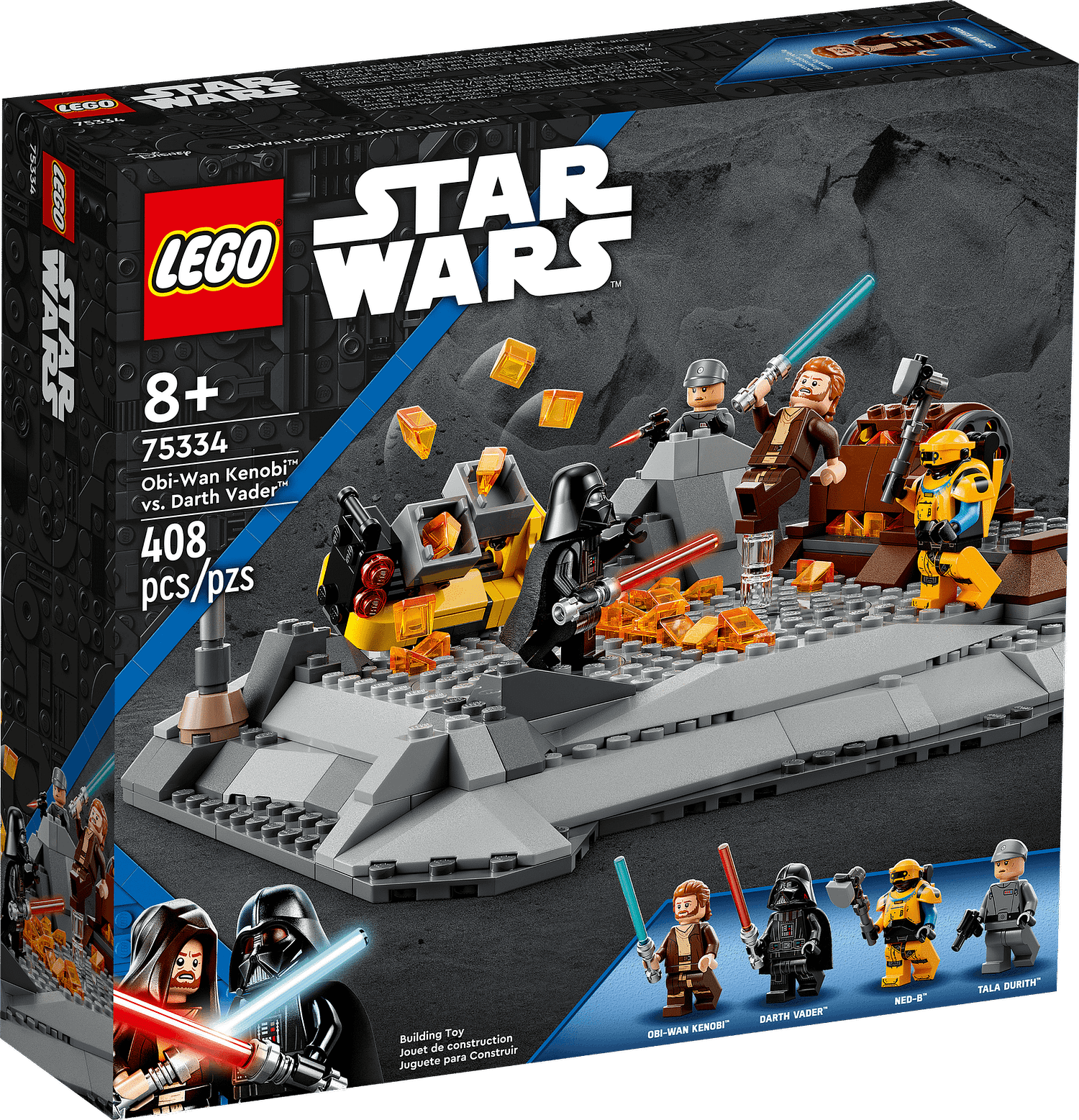 LEGO 75334 Obi-Wan Kenobi vs. Darth Vader - Star Wars