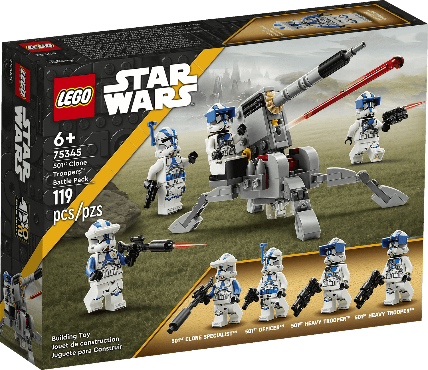 LEGO 75345 501st Clone Troopers Battle Pack - Star Wars