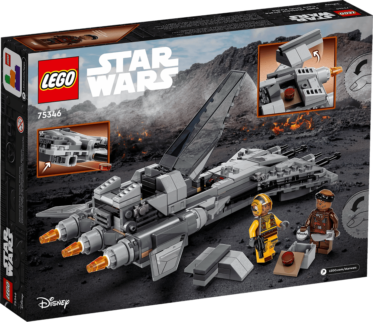 LEGO 75346 Pirate Snub Fighter - Star Wars - Image 7