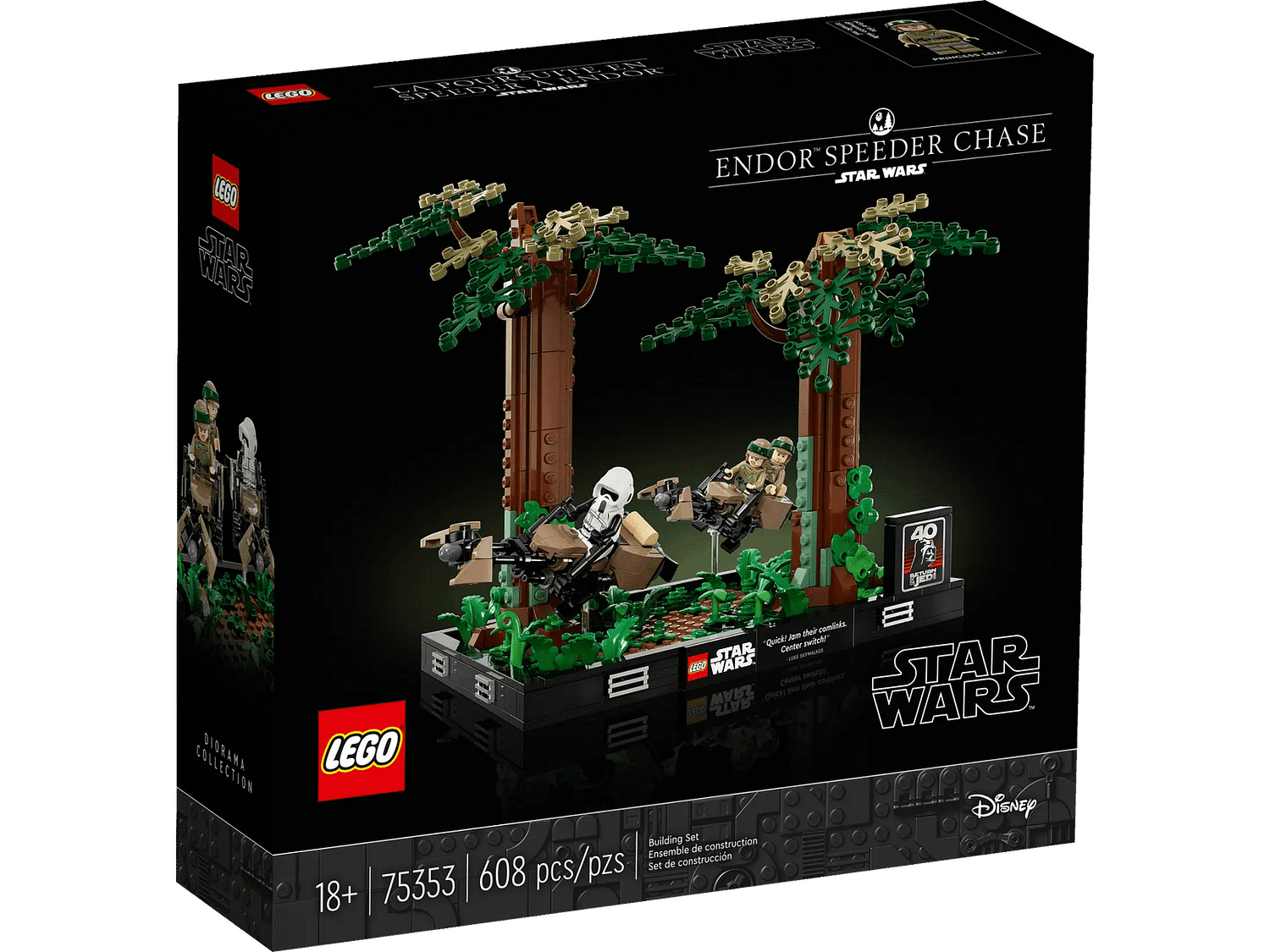 LEGO 75353 Endor™ Speeder Chase Diorama - Star Wars
