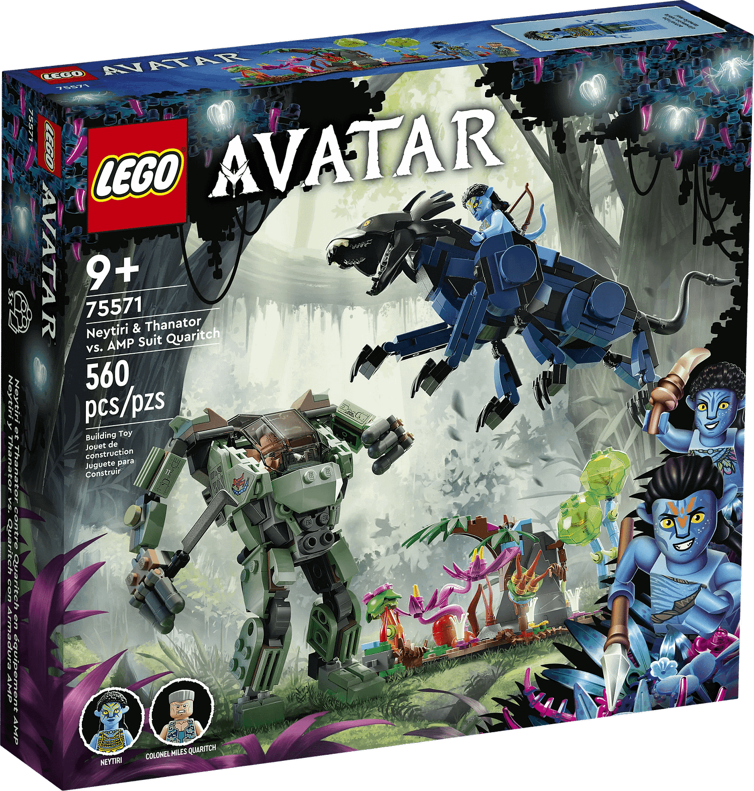 LEGO 75571 Neytiri & Thanator vs. AMP Suit Quaritch - Avatar