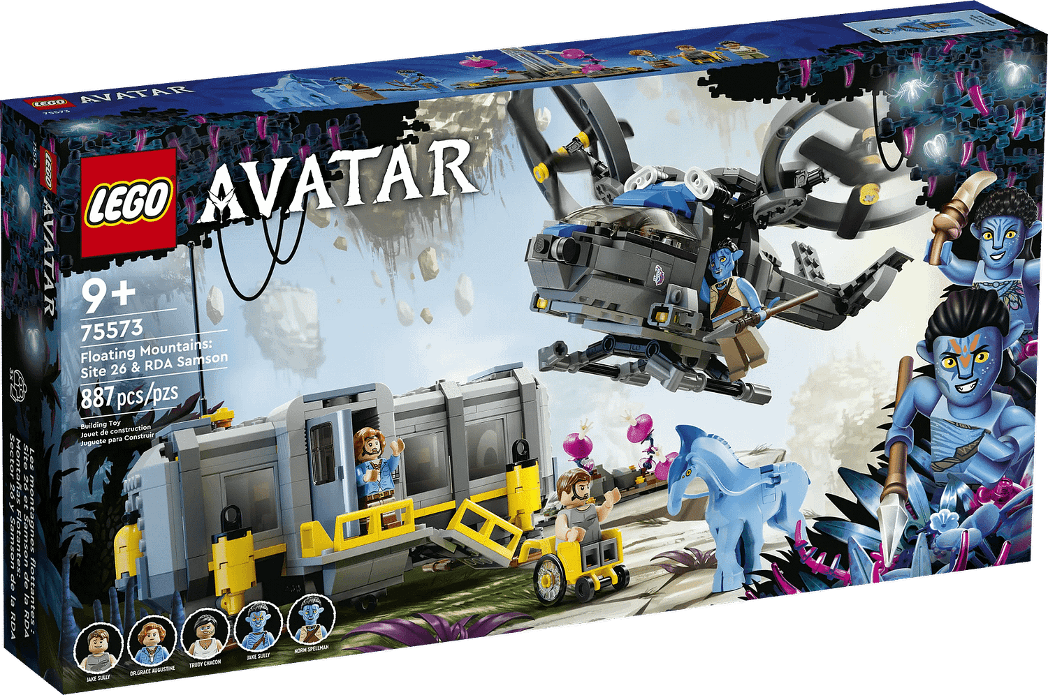 LEGO 75573 Floating Mountains: Site 26 and RDA Samson - Avatar